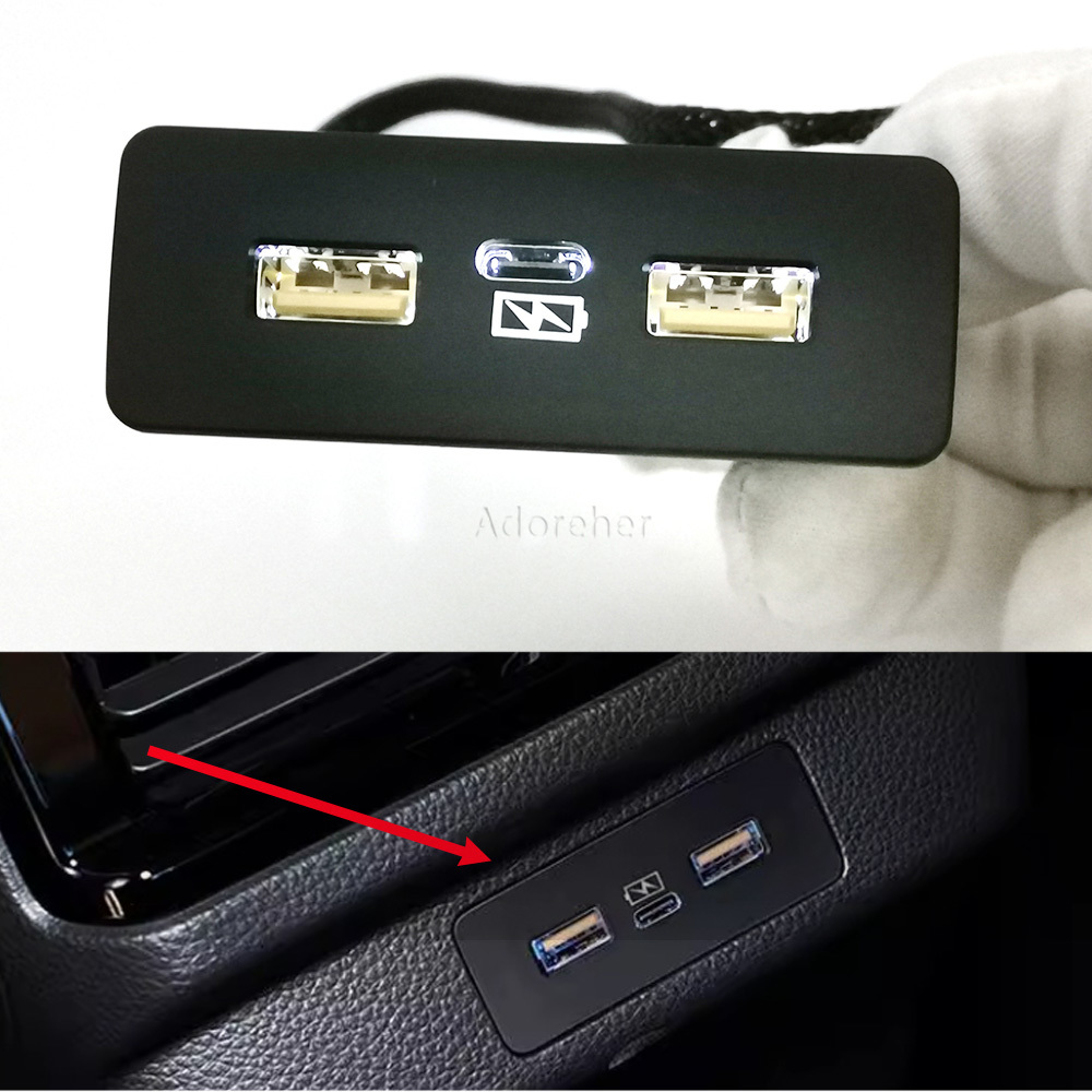 Car Accessories Honda Crv - Caricatore Rapido per Auto con Doppia
