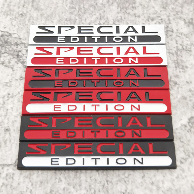 Car Accessories Sticker - Adesivo in Metallo Modificato di Alta