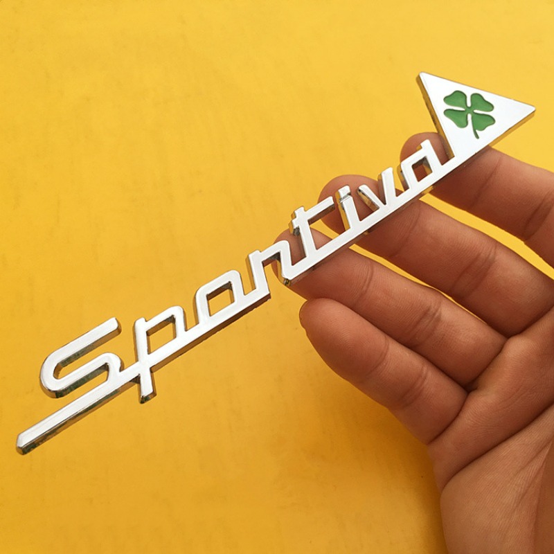 Car Accessories Sticker - Adesivi Metallici di Alta Qualità per