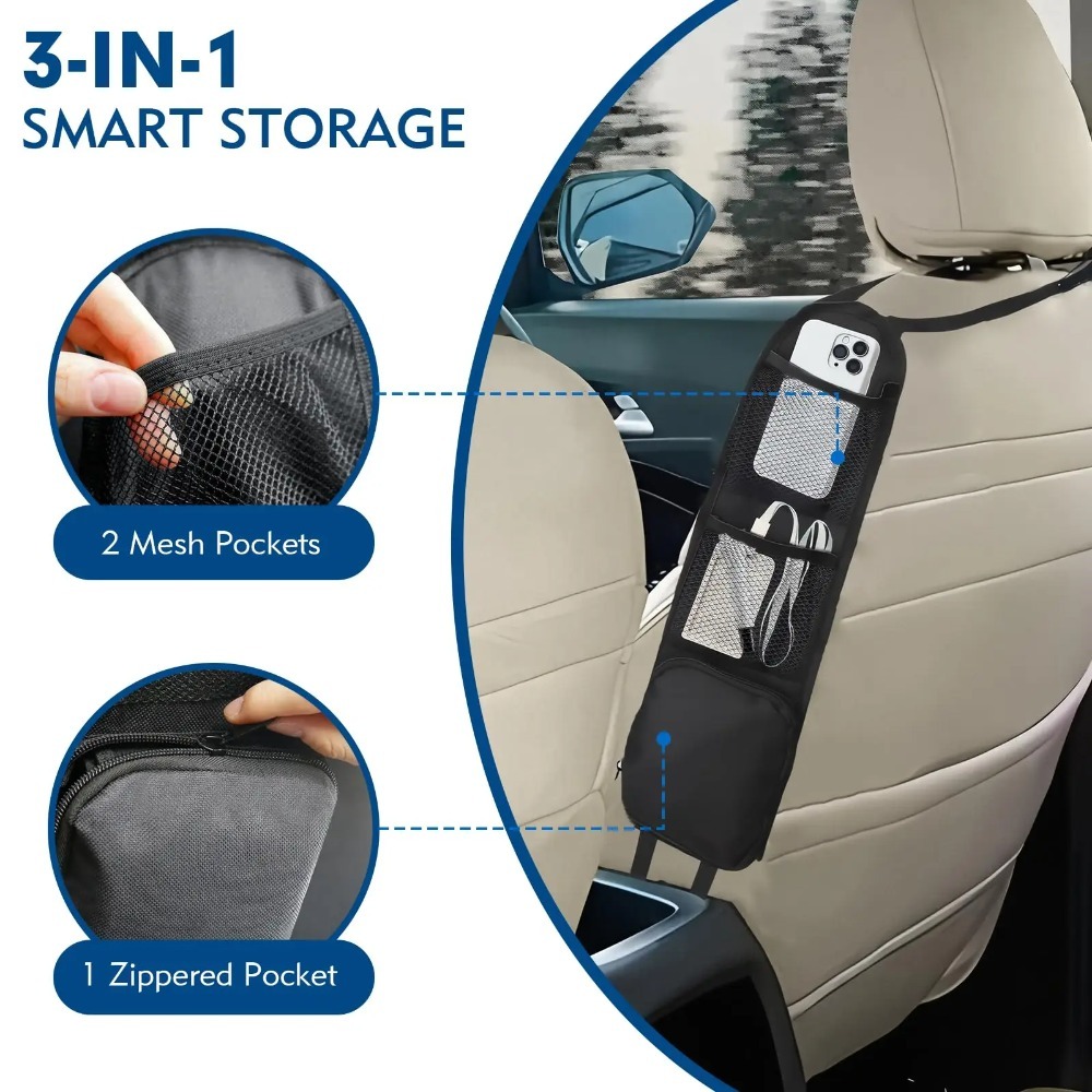 Car Accessories Website - Organizer Universale per Sedile Auto, Borsa