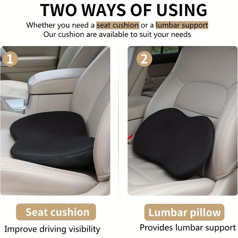Cuscino per Sedile Auto in Mem - Car Seat Cushion Memory Foam recensione e prezzo